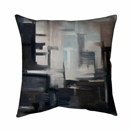 BEGIN HOME DECOR 26 x 26 in. Subtil-Double Sided Print Indoor Pillow 5541-2626-AB45